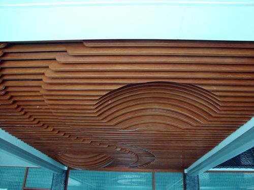 重庆欧柯尔吊顶天花材料 造形铝天花与室内门的和谐搭配